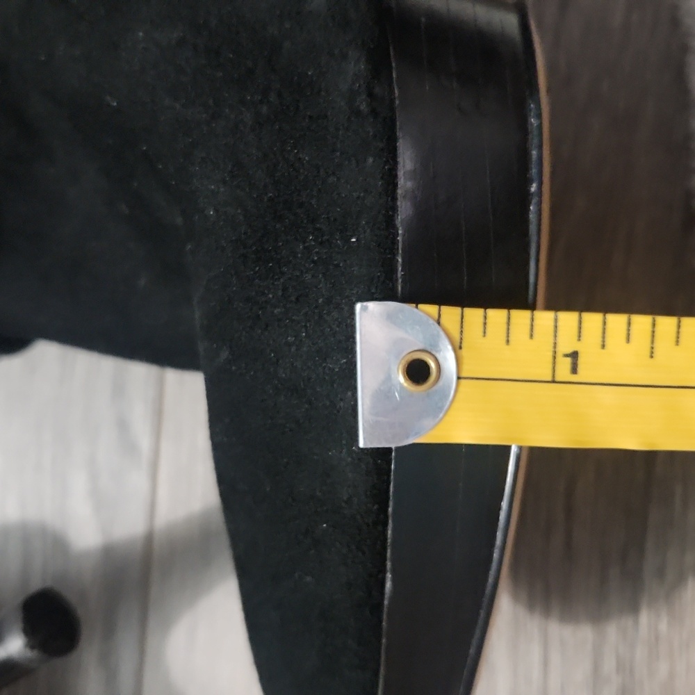 ✨️✨️Nine West Black Heeled Boots with Silver Studs - Picture 9 of 10